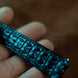 Black Alligator Double Hornback Watch Strap