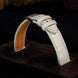Royal Ivory Nubuck Alligator Strap