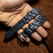 Obsidian Diamond Hornback Alligator Watch Strap