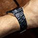 Obsidian Diamond Hornback Alligator Watch Strap