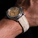 Royal Ivory Nubuck Alligator Strap
