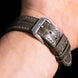Olive Green Alligator Leather Strap