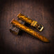 Patina Gold Hornback Alligator Strap