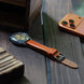 Handcrafted Ostrich Leather Watch Strap – Amber Flame by Tan