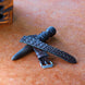 Brown Alligator Leg Stitchless Strap (Smooth)