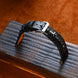 Black Horned Alligator Leg Stitchless Strap