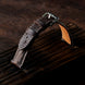 Brown Ostrich Leather Watch Strap