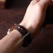 Brown Horned Alligator Leg Stitchless Strap