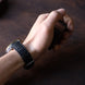 Black Alligator Leg Stitchless Strap (Smooth)