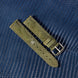 Olive Green Glossy Ostrich Leg Watch Strap (Scaled)