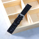 Black Alligator Hornback Watch Strap