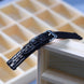 Black Alligator Hornback Watch Strap