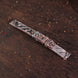 Vintage Rose Waxed Ostrich Leg Leather Watch Strap (Scaled)