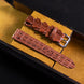 Cognac Spine Signature Alligator Strap