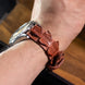 Cognac Spine Signature Alligator Strap