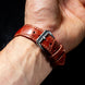 Cognac Brown Alligator Leather Watch Strap