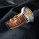 Dark Brown Alligator Leather Watch Strap