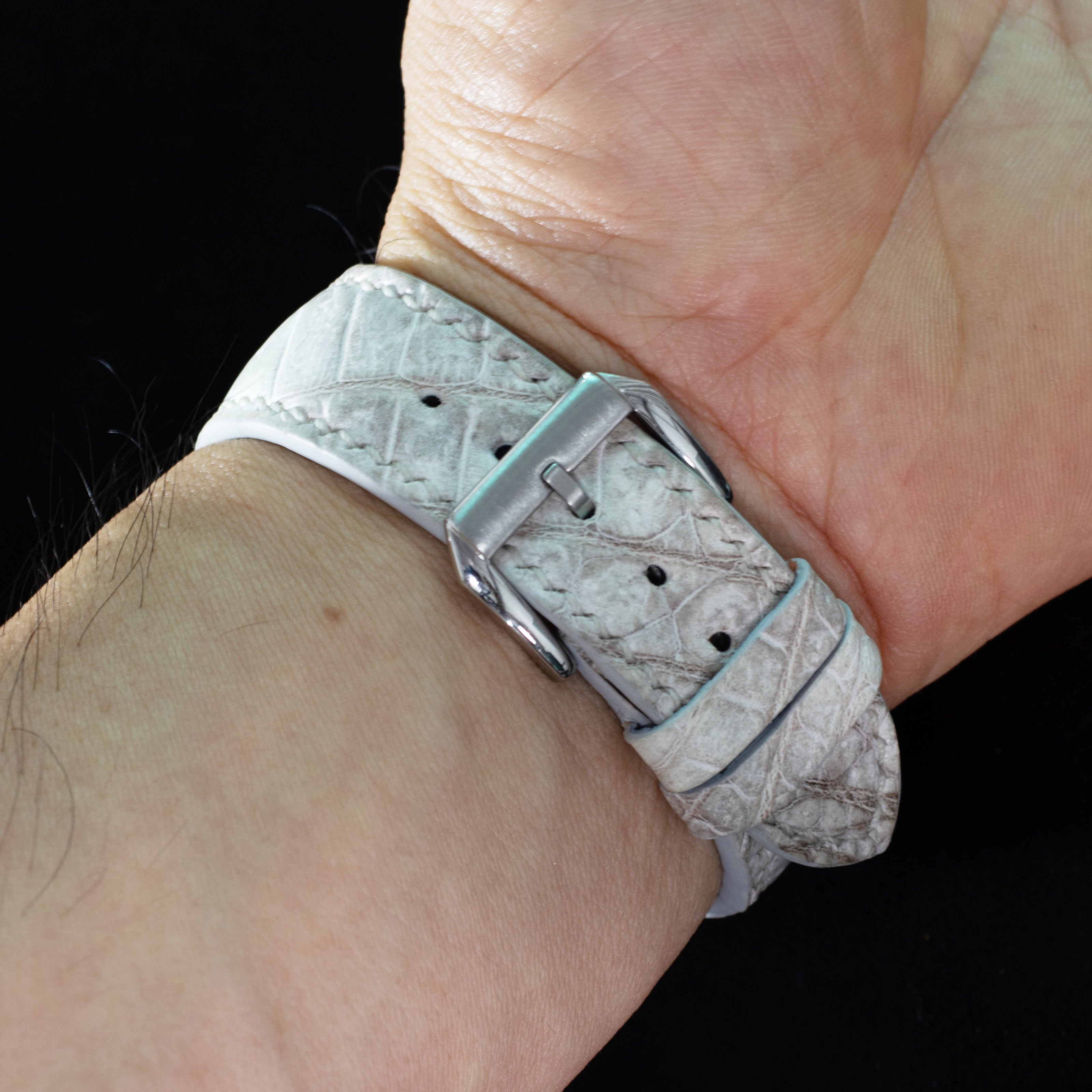 Himalaya Frost Alligator Strap