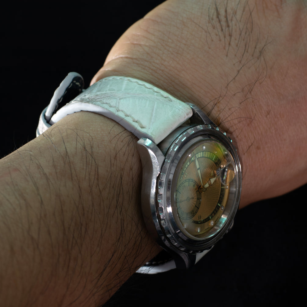 Himalaya Frost Alligator Strap
