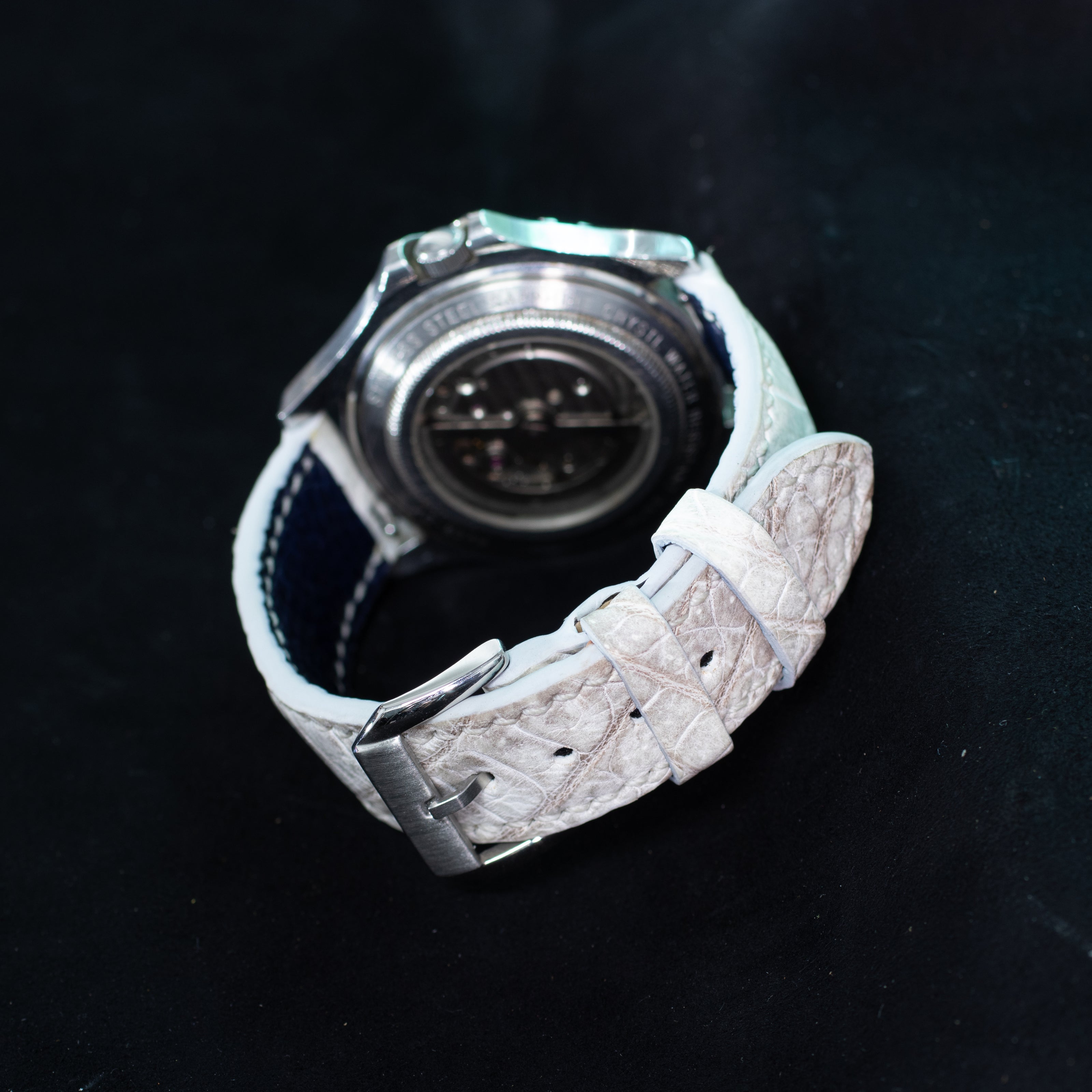 Himalaya Frost Alligator Strap