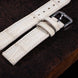 Royal Ivory Nubuck Alligator Strap