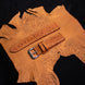Cognac Brown Toad Leather Watch Strap