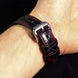 Black Cherry Patina Alligator Watch Strap