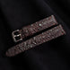 Dark Espresso Toad Leather Stitchless Strap