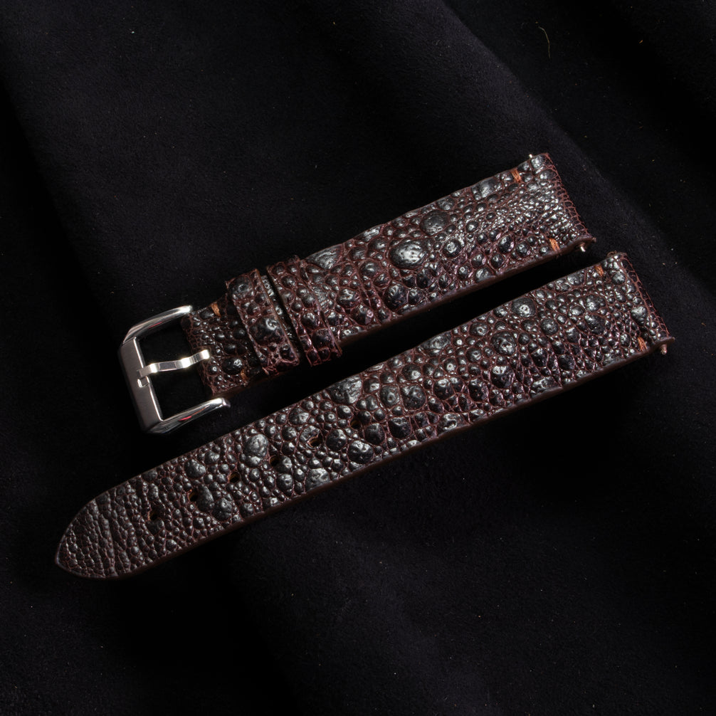 Dark Espresso Toad Leather Stitchless Strap