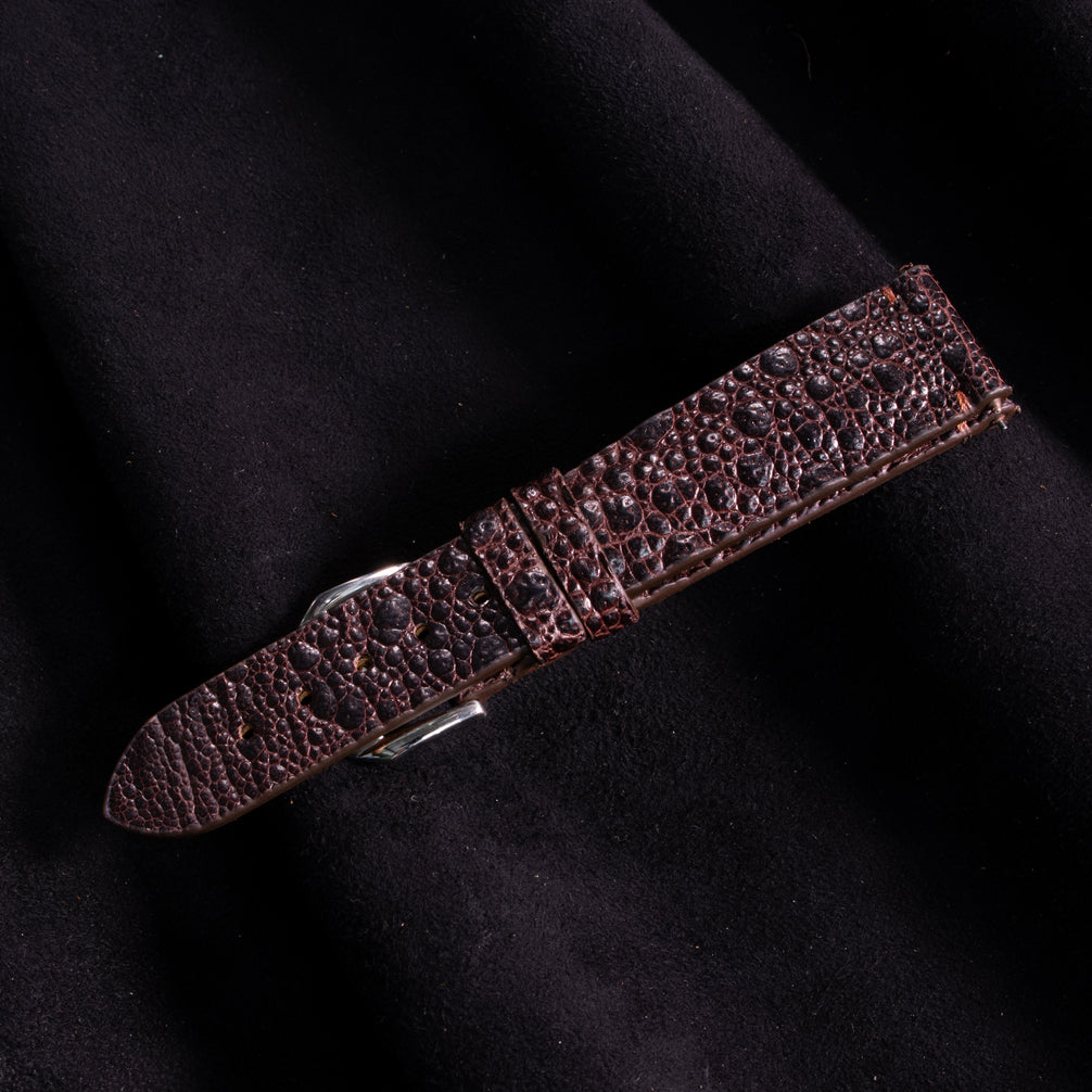 Dark Espresso Toad Leather Stitchless Strap
