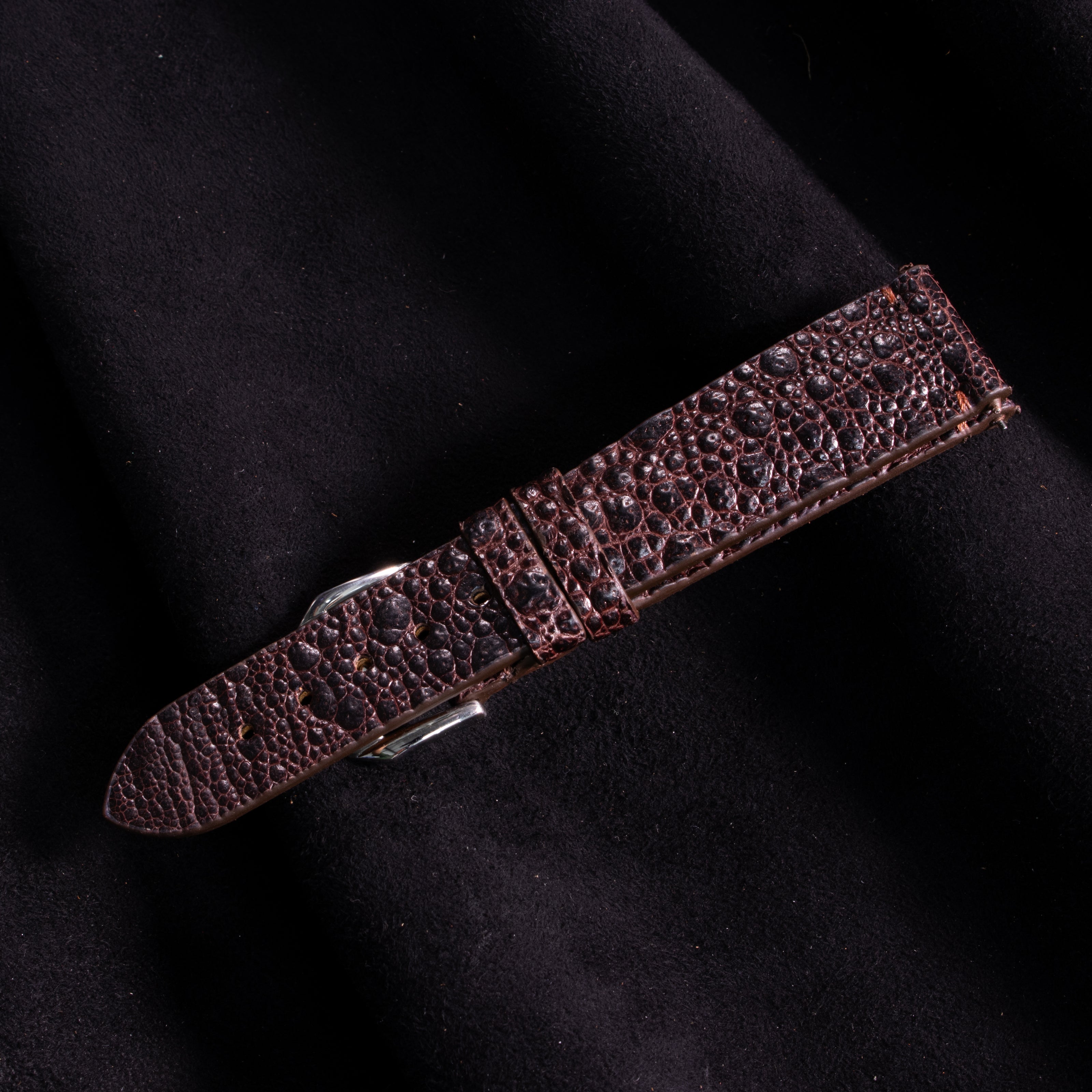 Dark Espresso Toad Leather Stitchless Strap