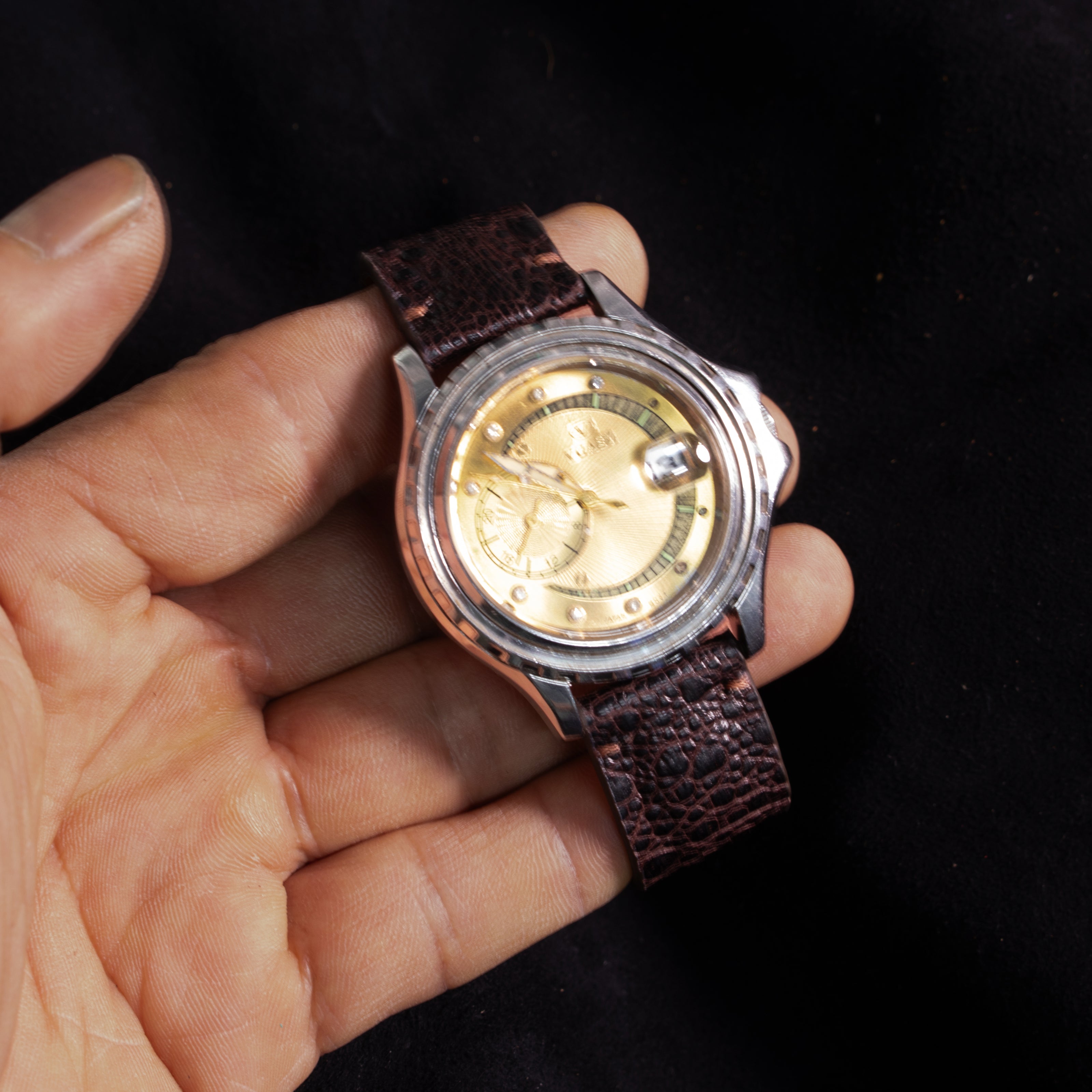 Dark Espresso Toad Leather Stitchless Strap
