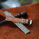 Ivory White Alligator Leather Watch Strap