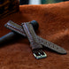 Tobacco Brown Lizard Leather Strap