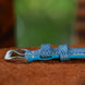 Teal Blue Lizard Leather Strap