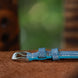 Lizard Leather Strap (Teal Blue)